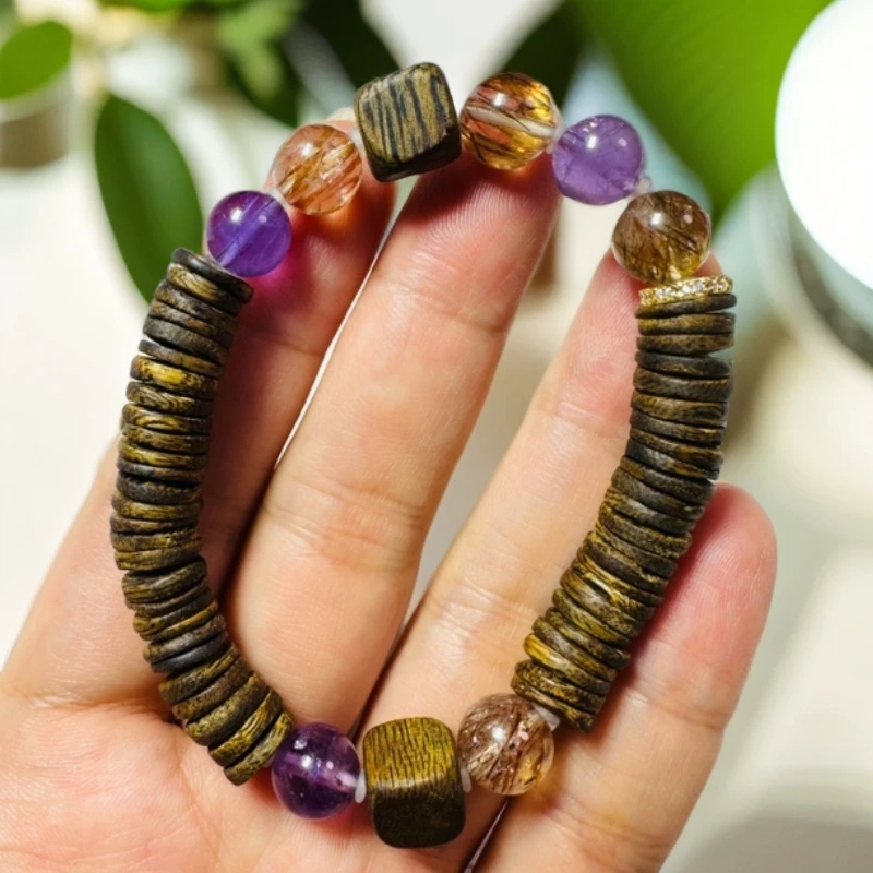 沉香QQ沉香随形片水晶