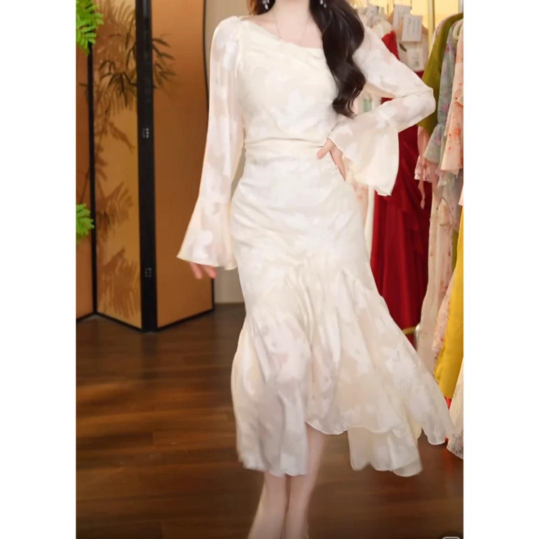 【七姐原创】秋季白月光 Y001-221 连衣裙清仓