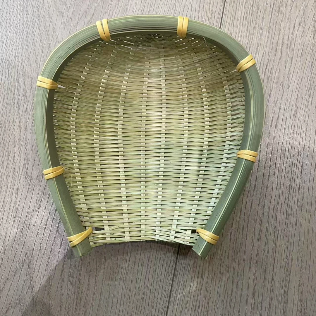 手工竹子竹编小簸箕