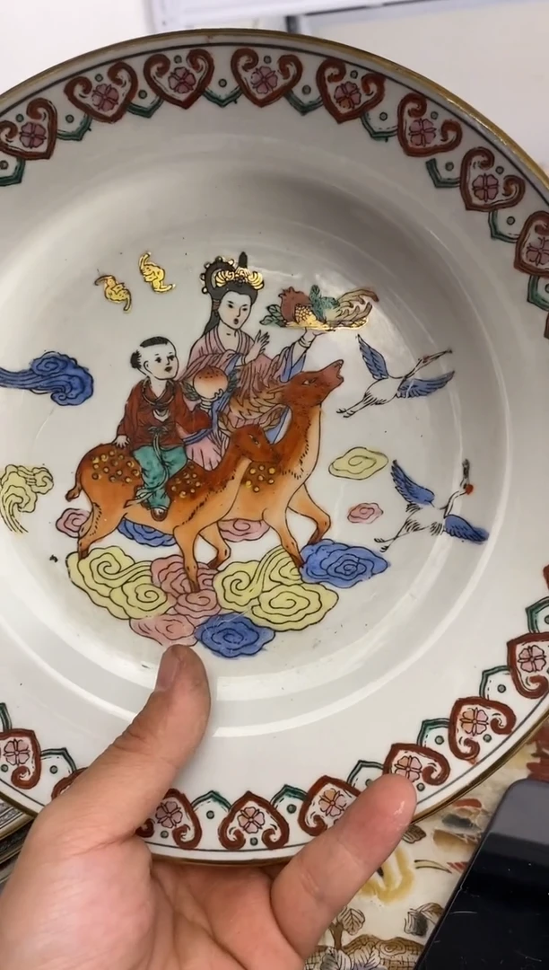 摆件陶567老厂瓷微瑕慎拍（已开价）