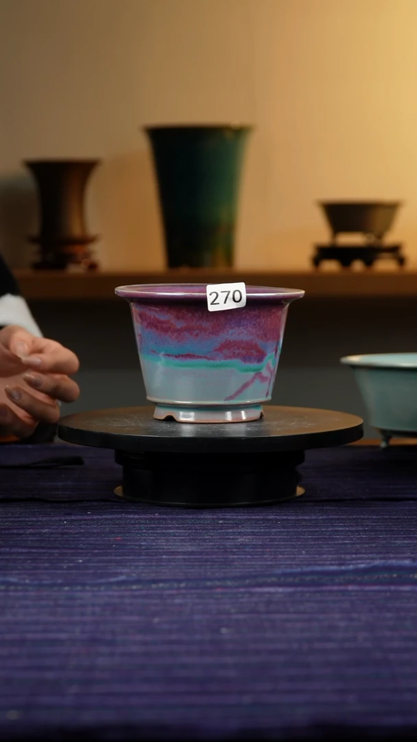 270窑变花盆10.5/9.5/15/12