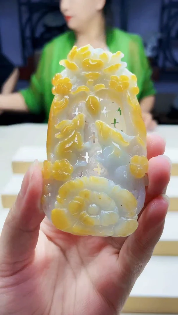 未镶嵌定制翡翠毛货09280288