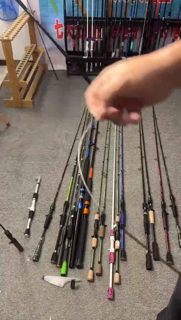 1.8m碳素2号1.8米直柄（瑕疵尾货竿，没有售后，介意勿拍）