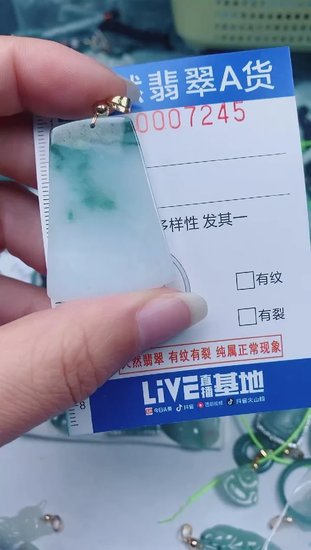 颈饰未镶嵌翡翠00007245