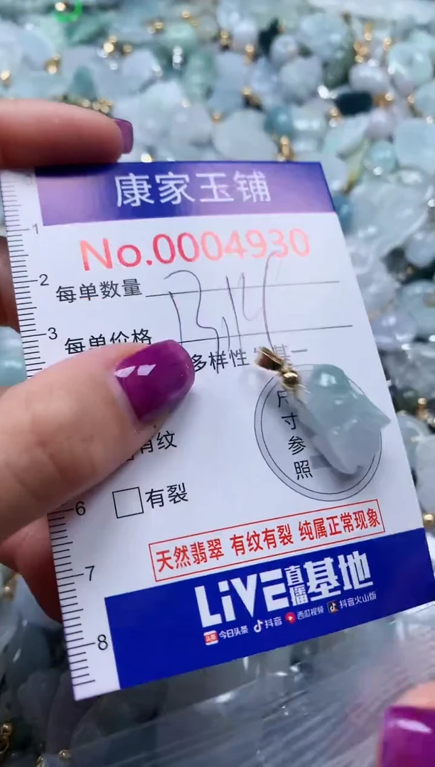 颈饰未镶嵌翡翠4930