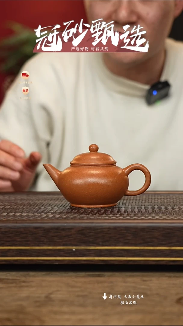【闪购商品】紫砂茶壶冠砂甄选06