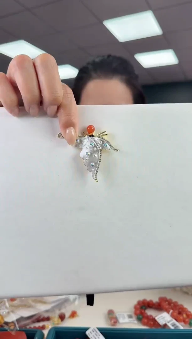 未镶嵌胸针南红玛瑙多样发其一/0000000043809