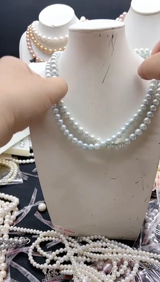 淡水珍珠未镶嵌颈饰1