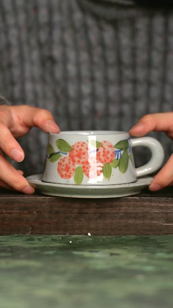 【闪购商品】青诗集手工手绘瓷器