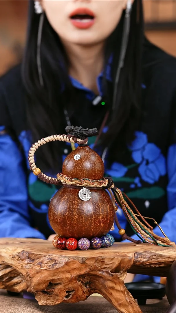 【闪购商品】313—光岳葫天然大漆酒葫芦不含漆珠