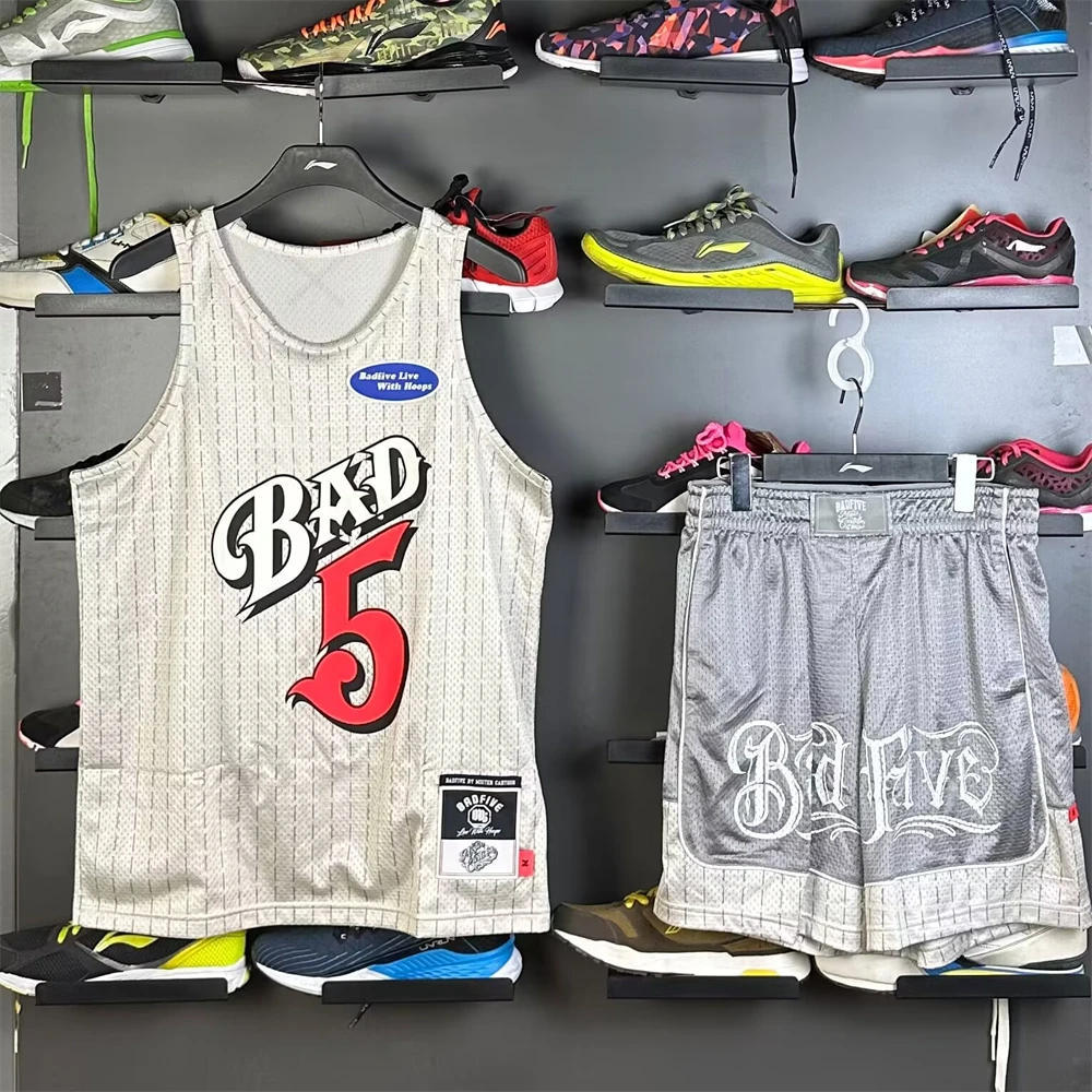 李宁篮球服套装速干透气背心男 联名反伍篮球运动比赛短裤AAPT047