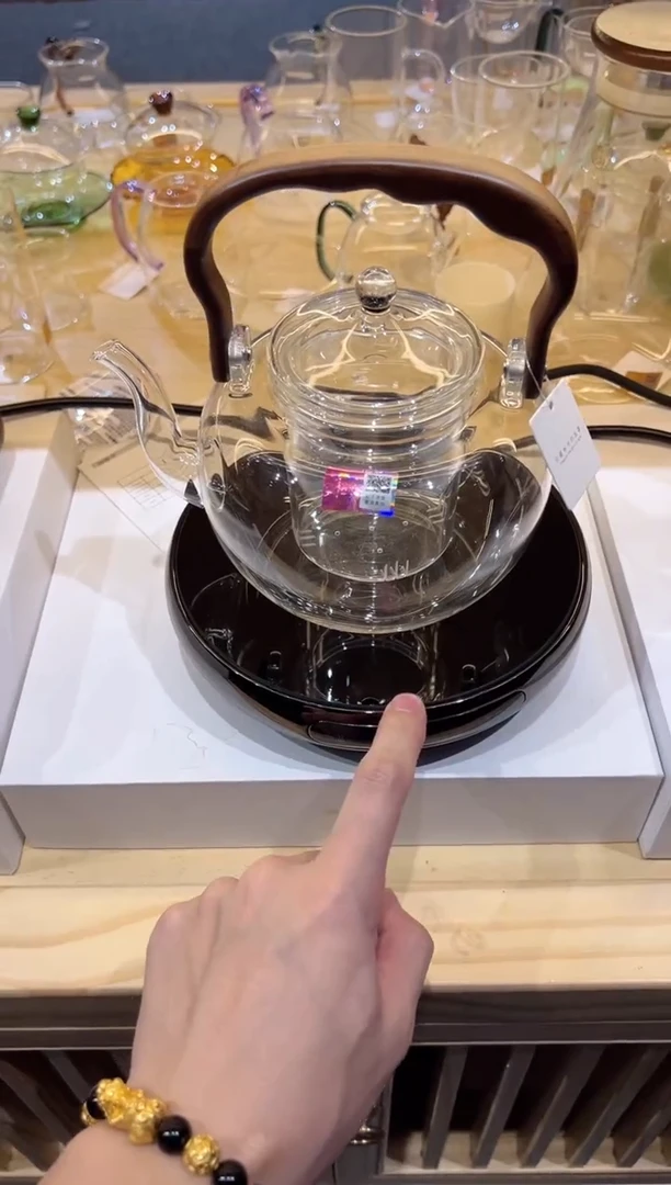 茗凤祥电陶炉-X2+山雅壶透明