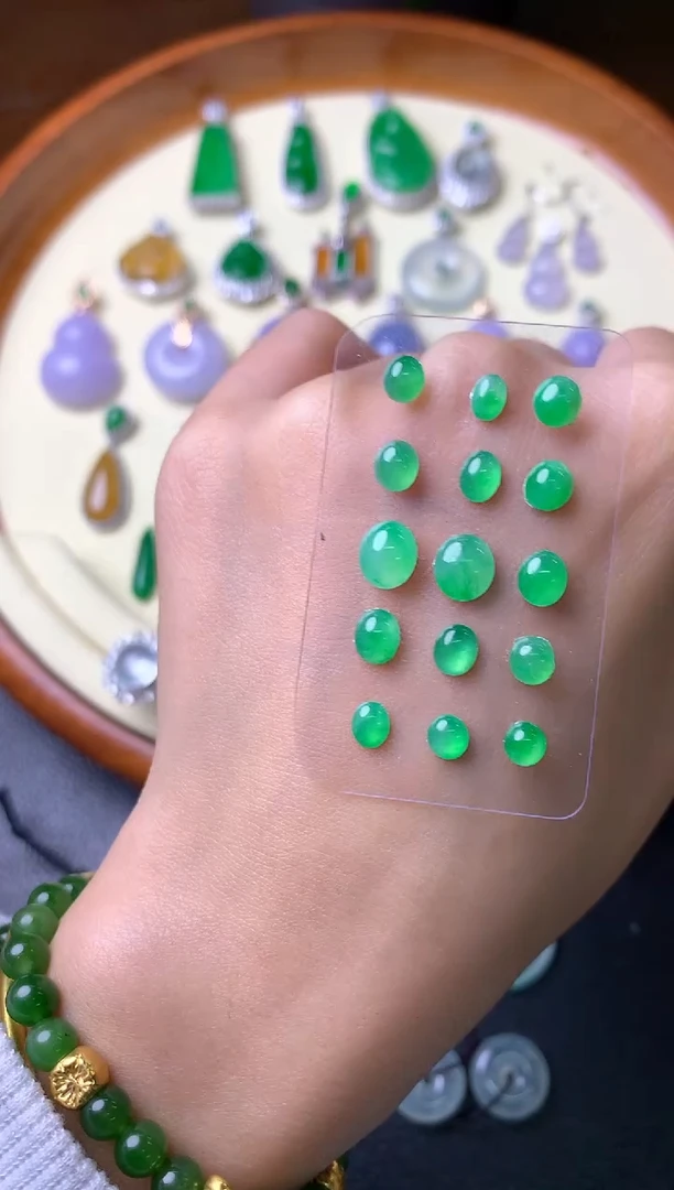 【闪购商品】定制翡翠未镶嵌裸石（镶嵌定制）多样性发一