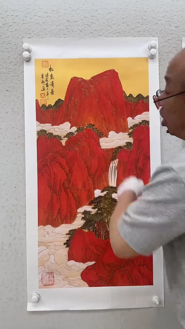 油画国画-宣纸-约50-100厘米-2