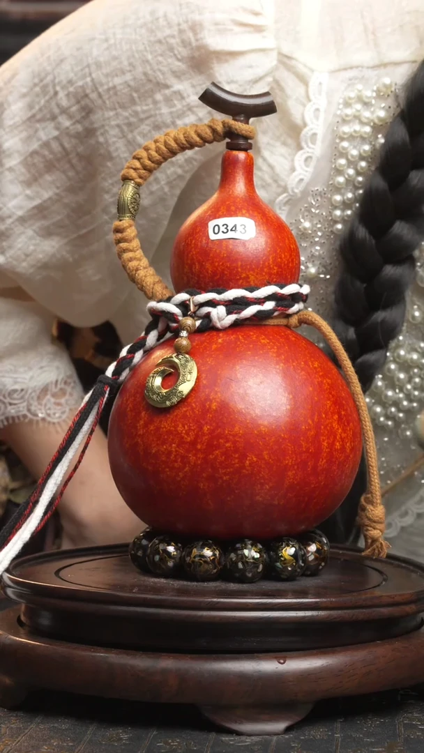 343号【800ML】大漆酒葫芦一物一拍