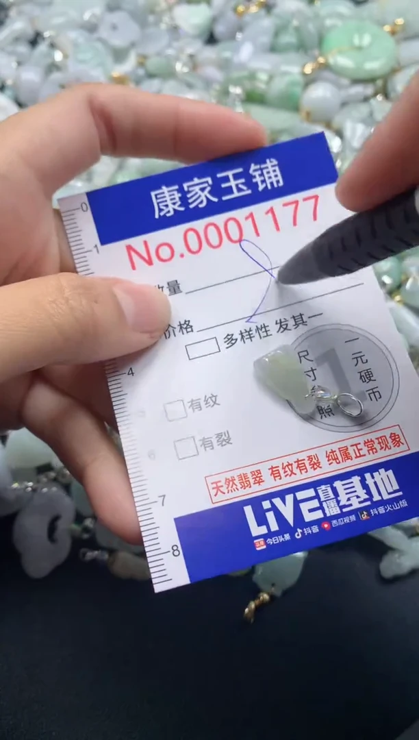 颈饰未镶嵌翡翠1177