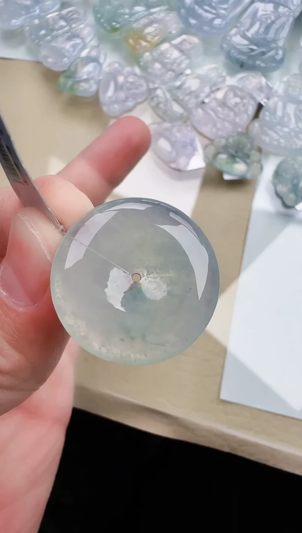 颈饰未镶嵌翡翠翡翠翡翠a货
