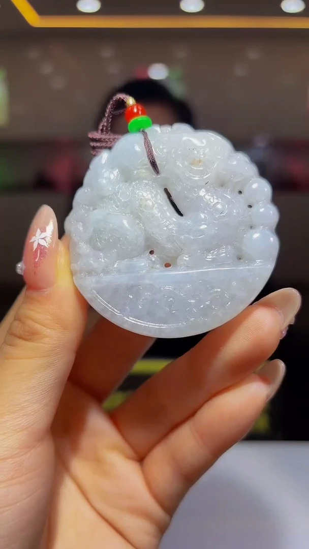 颈饰未镶嵌翡翠01/1218/YY/龙