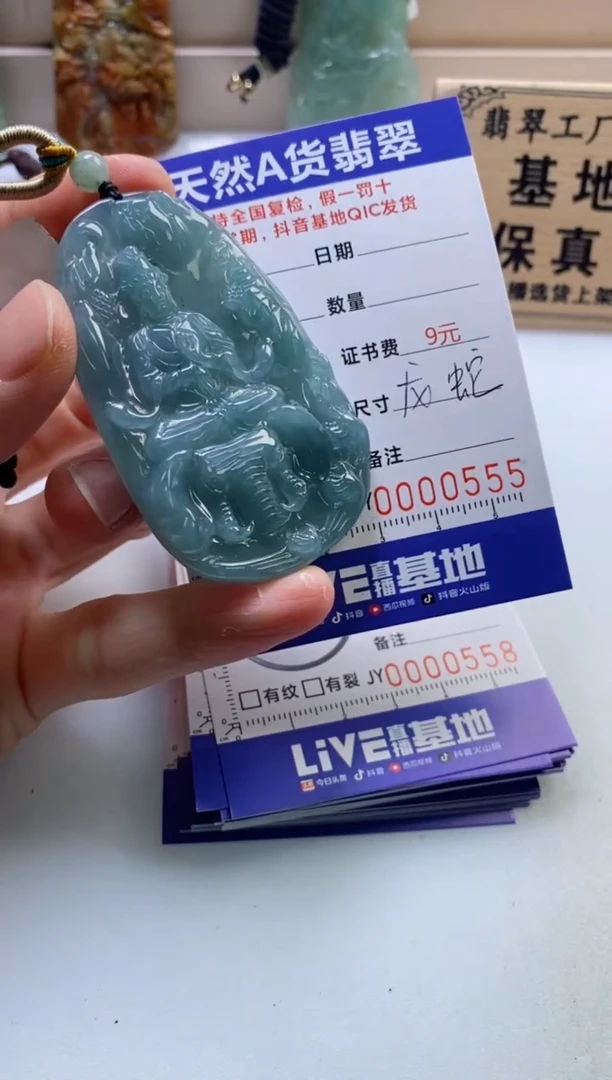 颈饰未镶嵌翡翠