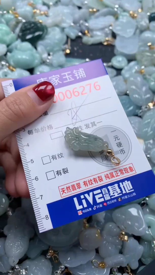 颈饰未镶嵌翡翠6276