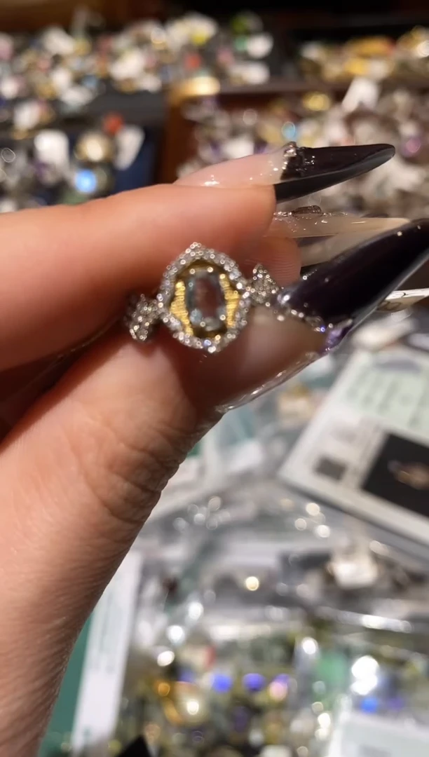 琉璃铜合金楚楚珠宝中古甄选不退换