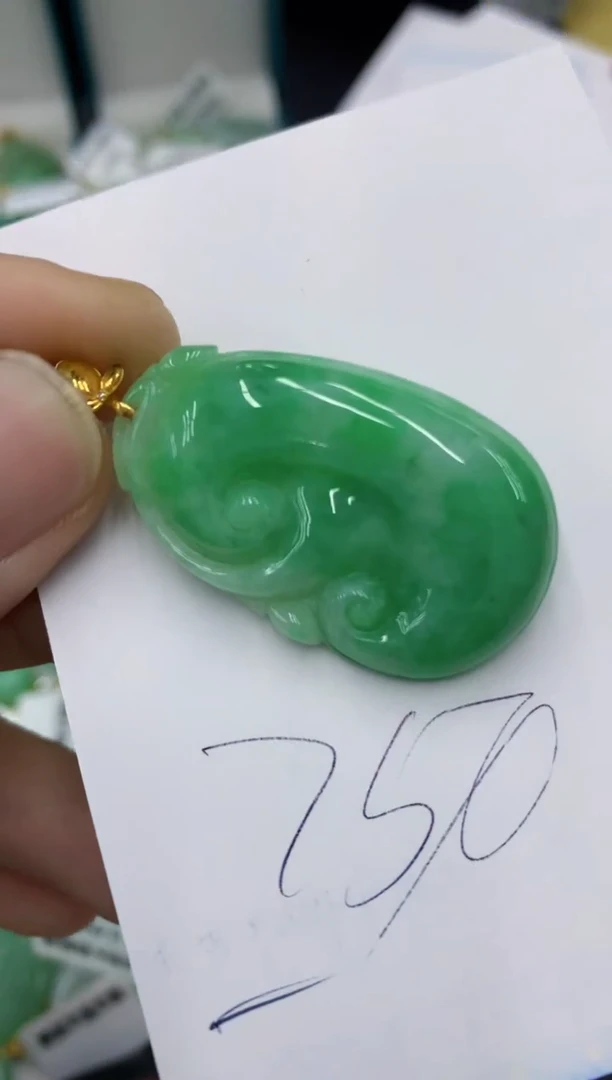 【闪购商品】翡翠颈饰18K金镶嵌号链接1111111
