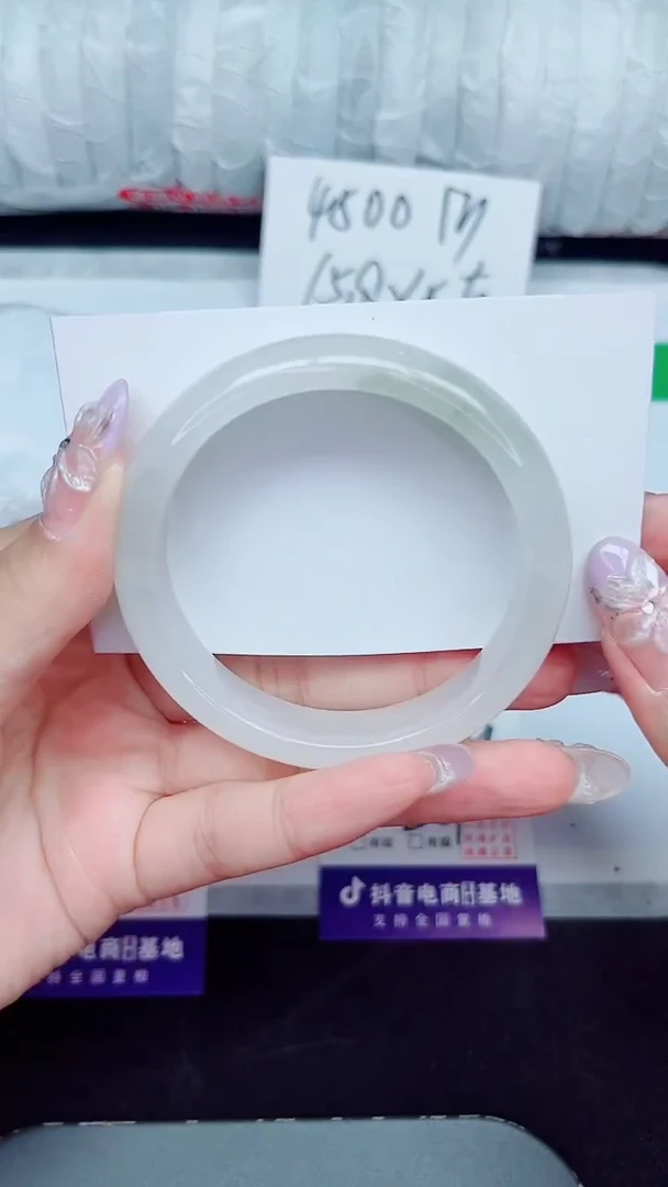 未镶嵌手镯石英质玉374-54/55