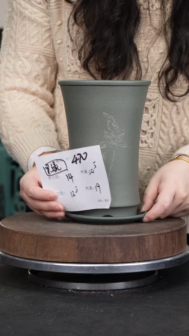 【闪购商品】紫砂花盆470+z紫砂花盆&