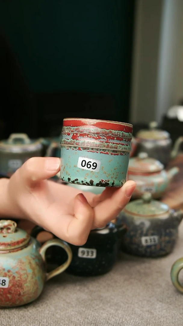 【闪购商品】瓷片钧瓷茶器茶具69