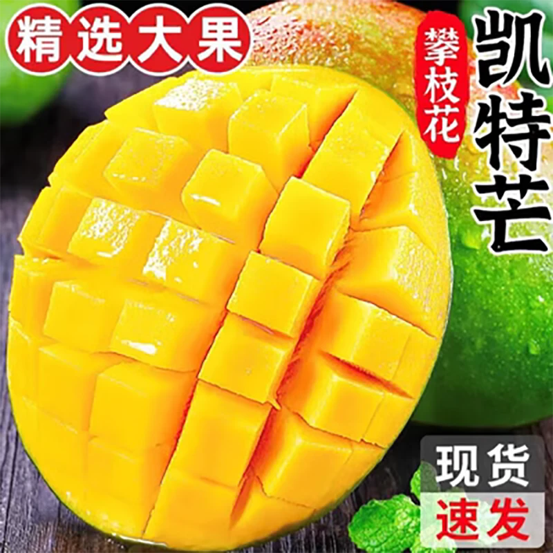 【催熟放软食用】攀枝花凯特芒 当季新鲜时令水果