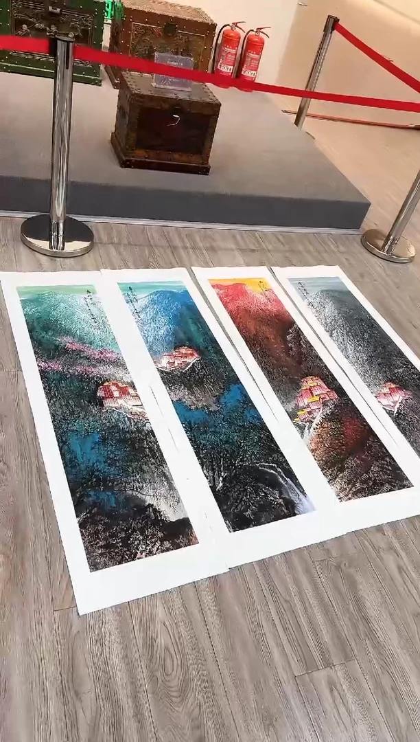 国画87赵隆轩艺术馆李庆兴老师作品