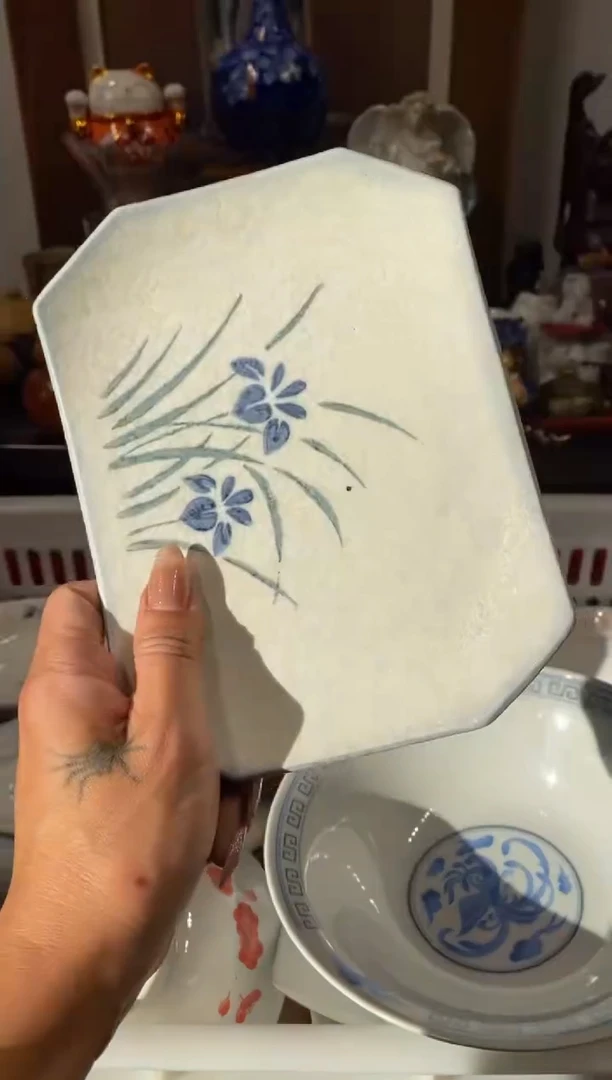 开**活瓷器 餐具 摆件 工艺品