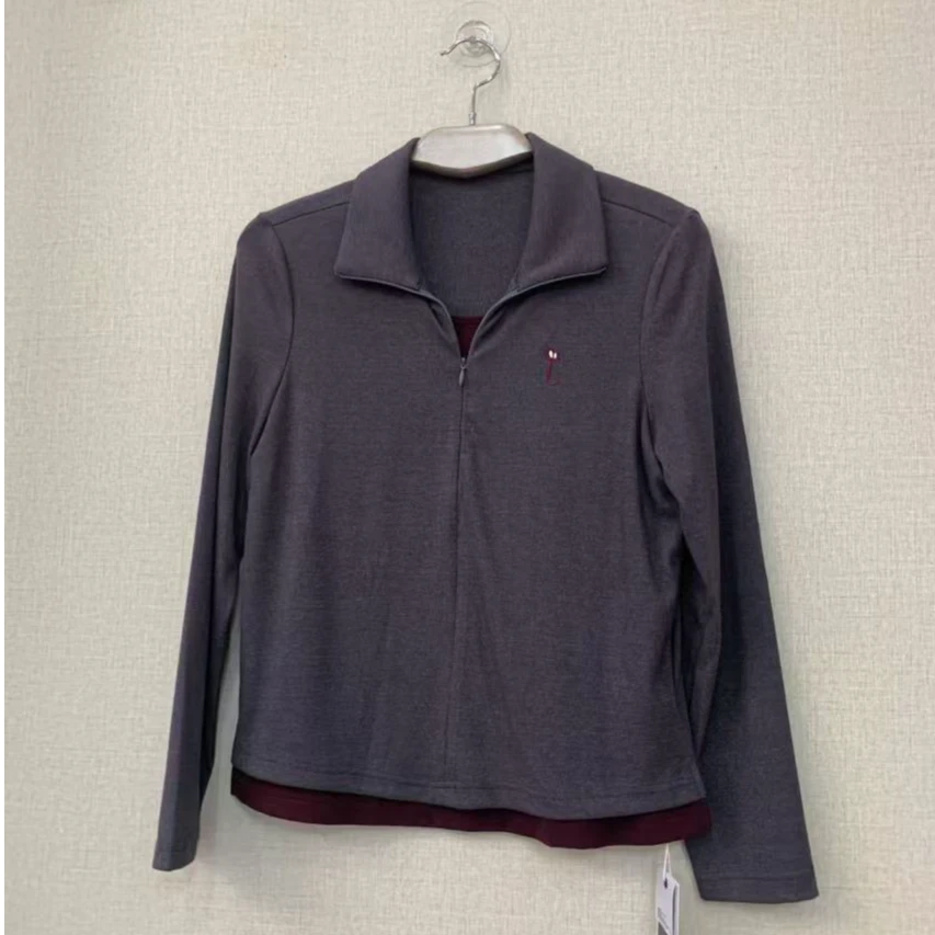 祥好服饰  翻领假两件小衫 68216