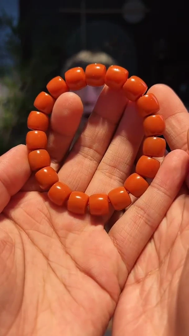 【闪购商品】南红玛瑙手链未镶嵌11+直切