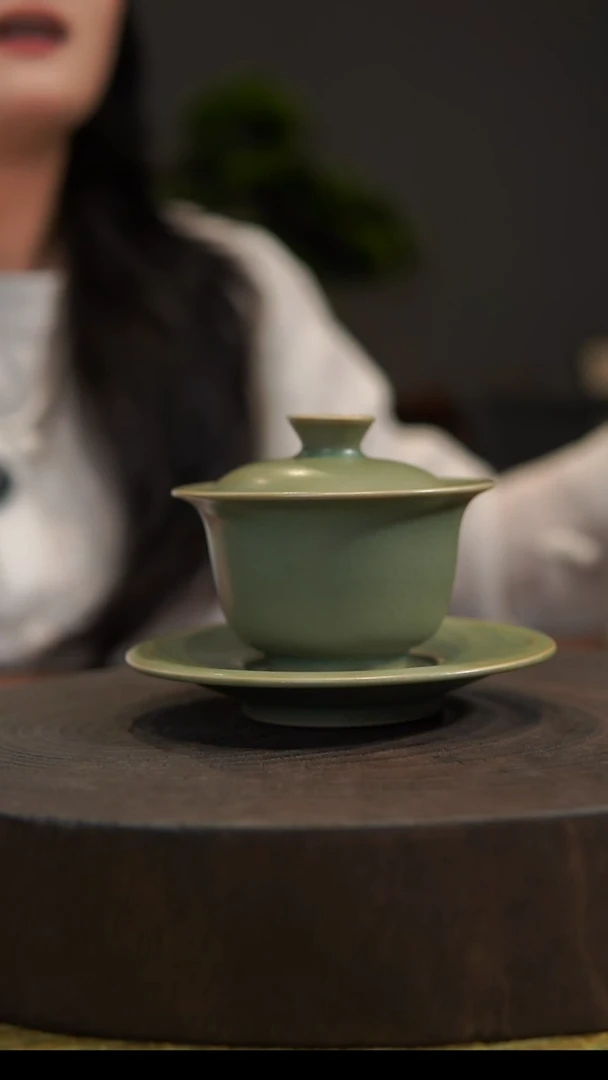 杯子i***y小元宝盖碗 汝州原产地  原矿老釉