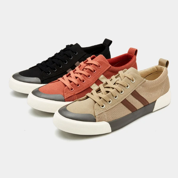 25606夏季镂空单网鞋透气网面布鞋舒适百搭男鞋平底休闲鞋