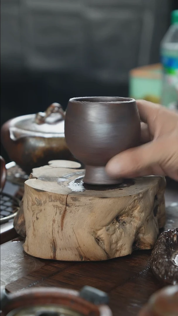 紫砂全手工高足蛋蛋被