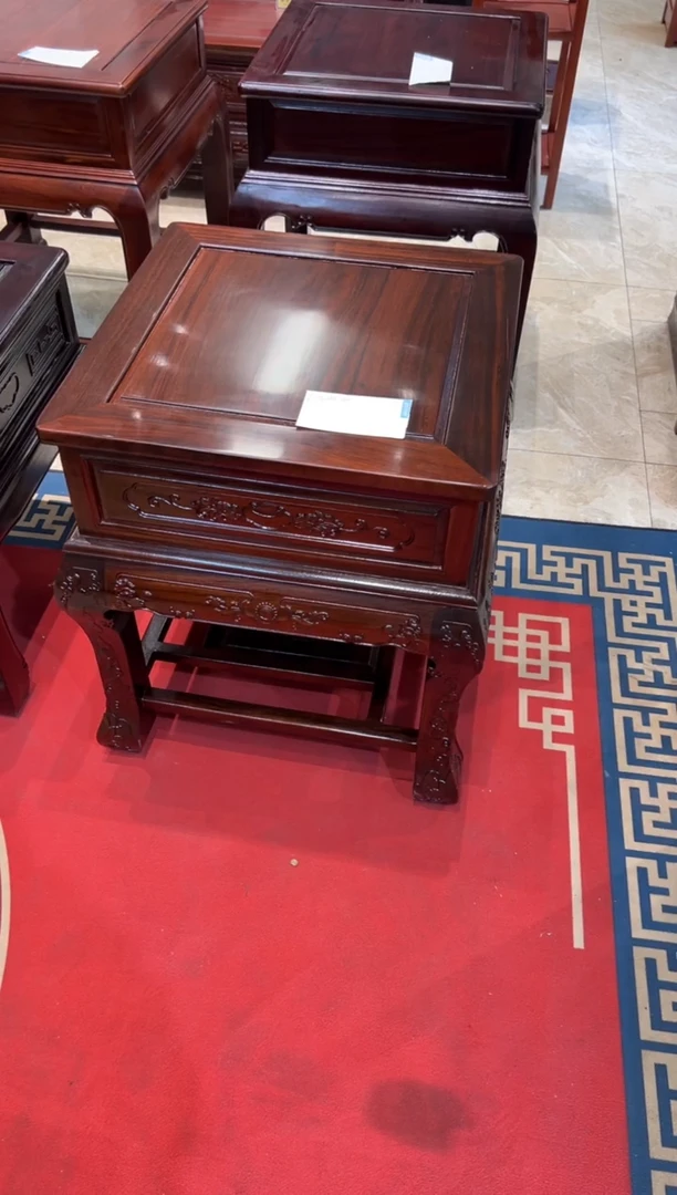 红酸枝木类家具双**耀福利款微瑕非酸角几