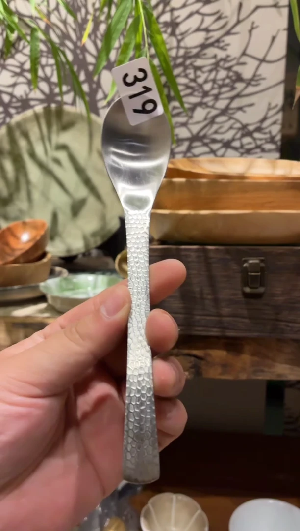 瓷片九*_319手工手打勺子1个