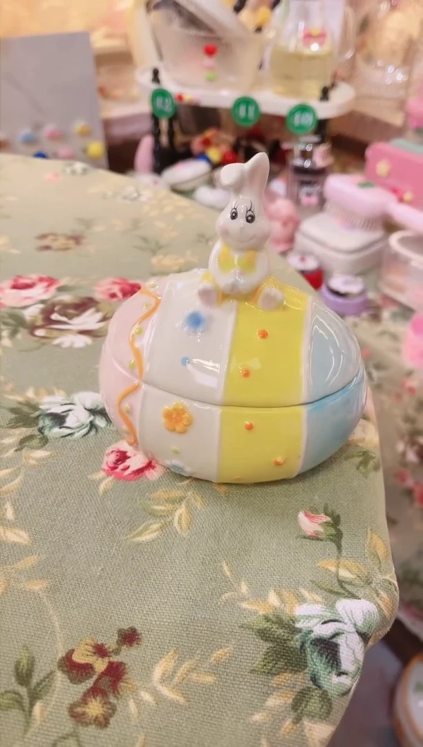 【闪购商品】摆件兔子首饰盒品质好，发货快，放心拍