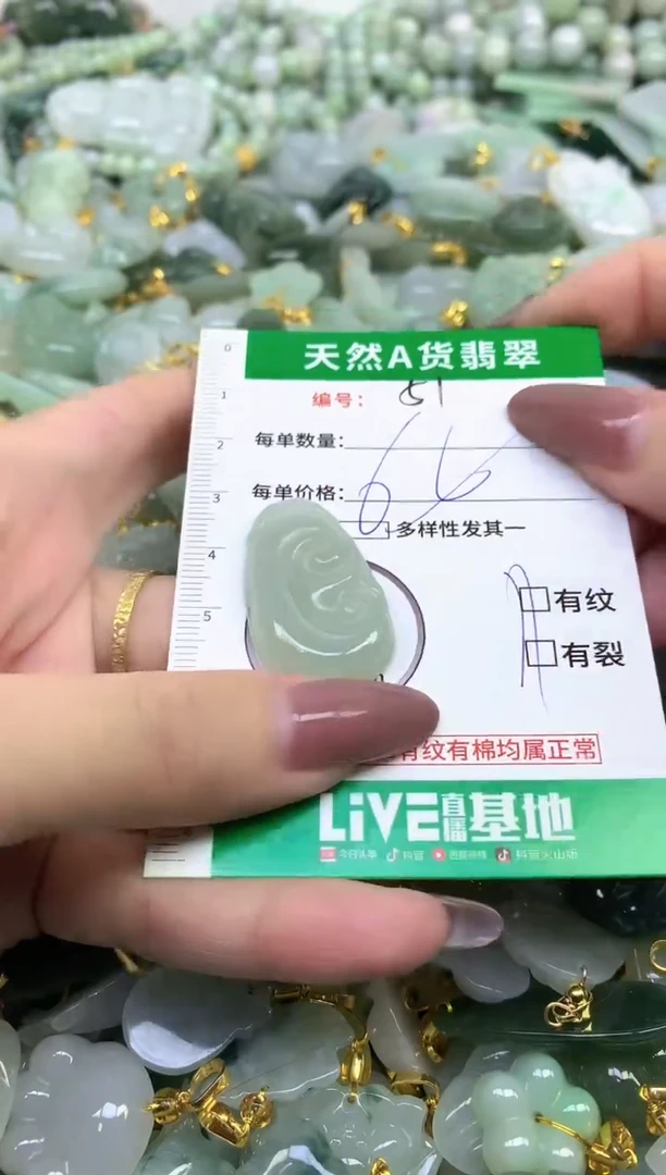 颈饰未镶嵌翡翠纯天然缅甸A货翡翠