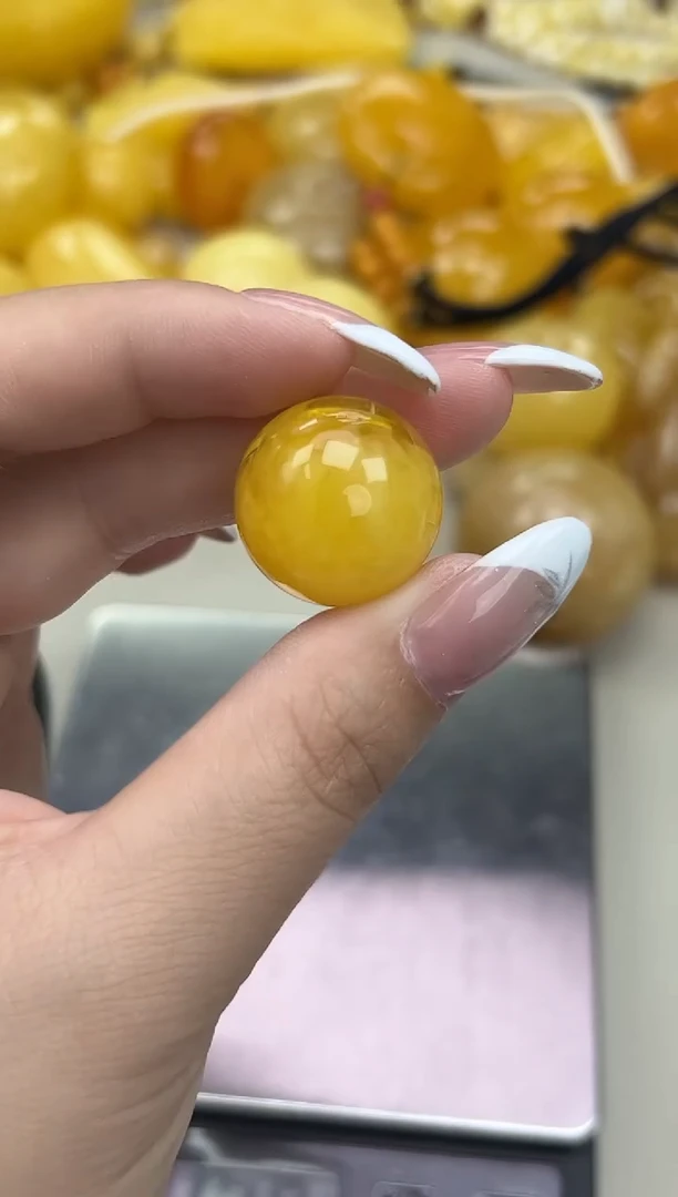 裸石琥珀未镶嵌琥珀蜜蜡吊坠