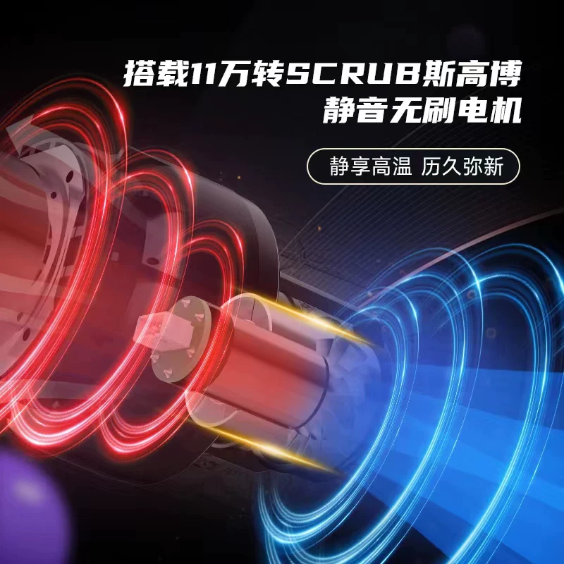 其力智能数显调温多功能热风枪 汽车贴膜恒温烤枪