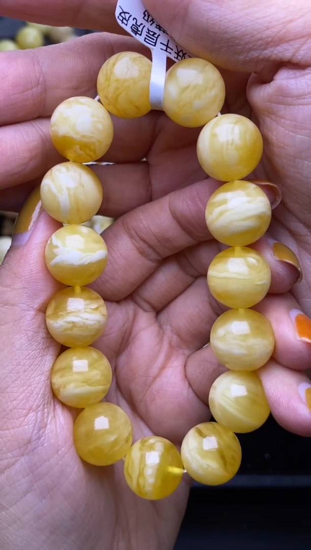 裸石琥珀未镶嵌大小姐珠宝21