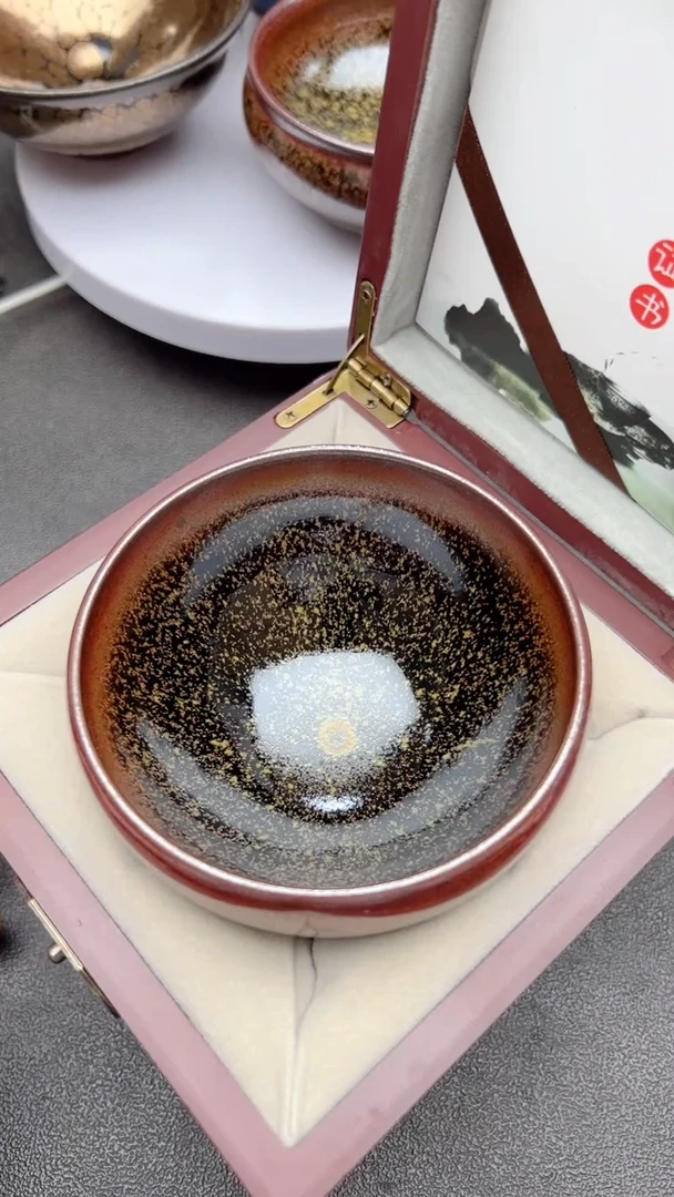 【闪购商品】茶盏620礼盒证书建盏