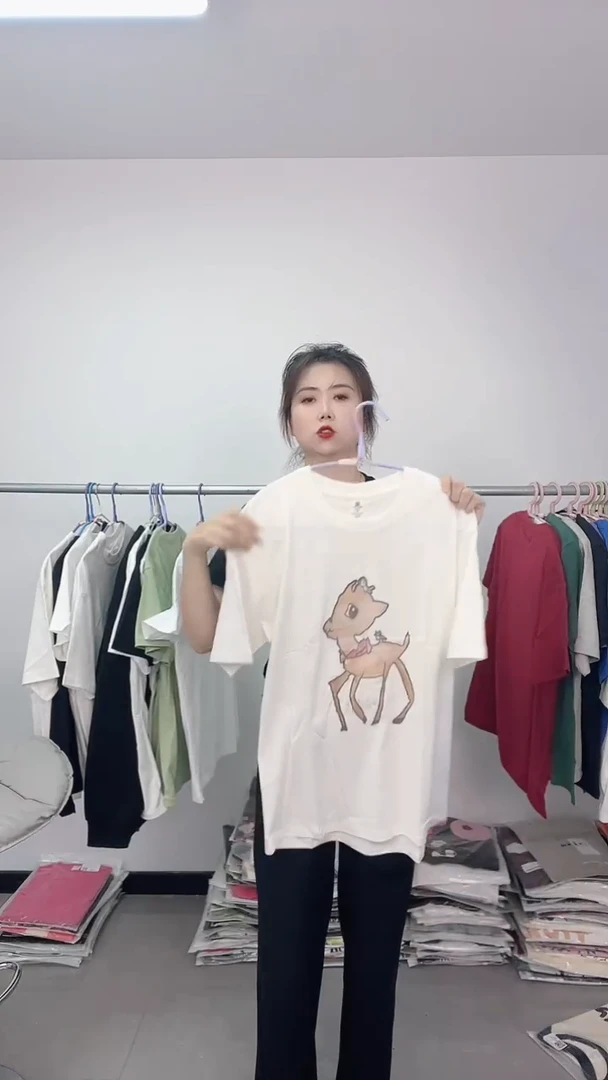 纯棉T恤尾货清仓155