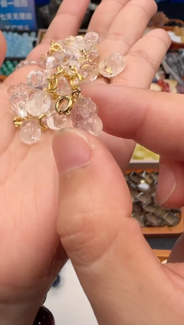 吊坠(不含链)未镶嵌水晶3a多样性发其一/11.17/1个