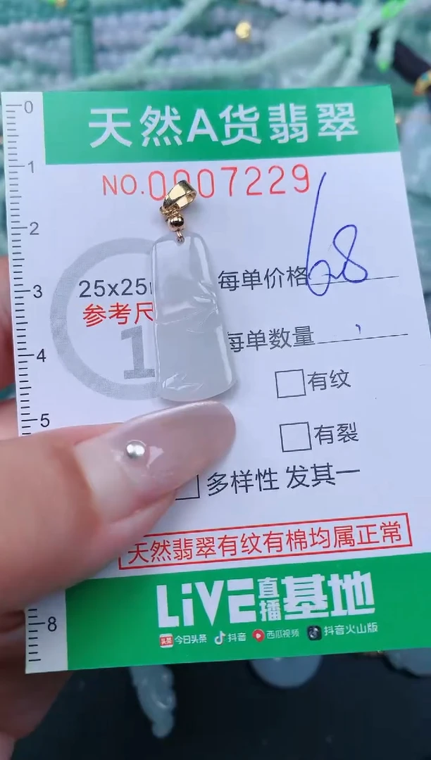 颈饰未镶嵌翡翠.0007229