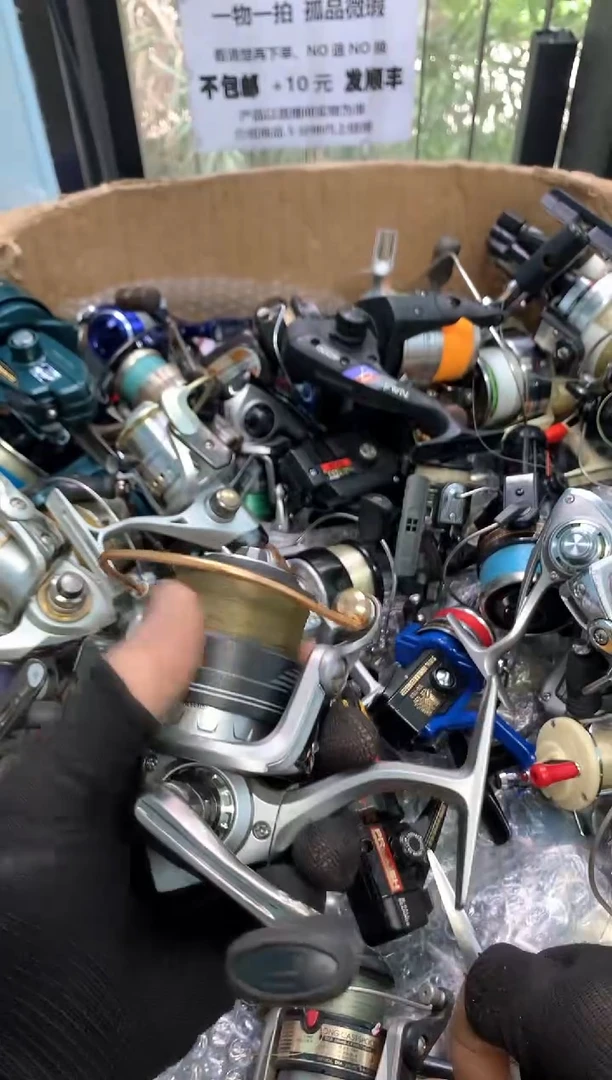 日**落成色、型号直播间讲解为准，看清楚再下单，钓鱼轮，微瑕孤品