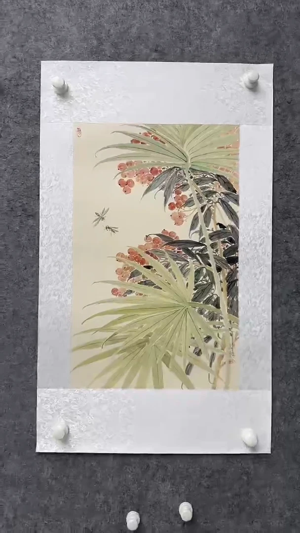 国画邹训精-2.2平尺-花鸟国画